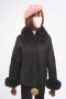 เช่าเสื้อกันหนาว รุ่น Fur Faux Chacole jacket 902GJF114FABRL1