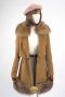 เช่าเสื้อโค้ทผู้หญิง รุ่น  Tawny Brown Fur Coat 906GCL455FABRM1