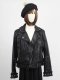 *** Limited Editon  เช่าแจ็คเก็ตหนัง  Raven Faux Leather Jacket	902GJP243FABKS1