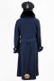 เช่าเสื้อโค้ทผู้หญิง รุ่น   Fox Fur collar Evening  Blue Coat  2006GCL755FABL1