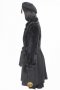 เช่าเสื้อโค้ทผู้หญิง รุ่น Fur Rust Oleum Flat Black Princess Coat   2006GCL783FABK1
