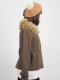 เช่าเสื้อโค้ทผู้หญิง รุ่น Fur Peacan Brown Yellow Top Coat  902GCS144FABRS1