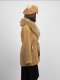 *** Limited Editon  เช่าเสื้อโค้ทผู้หญิง รุ่น  Fox Fur collar Pine Cone breasted Coat 2006GCL757FABR1