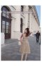 เช่าเดรสเซ็ท  รุ่น  Vitange Mini Dress   906GSW2140FACRM1