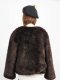 เช่าแจ็คเก็ตเฟอร์ รุ่น Fur Faux Chocolate jacket   909GJF539FABRM1