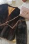 เช่าแจ็คเก็ตเฟอร์ รุ่น Fur Faux Chocolate jacket   909GJF539FABRM1