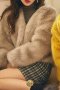 เช่าแจ็คเก็ตเฟอร์ รุ่น Fur Faux Putty jacket	909GJF533FABRL1