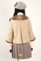 เช่าเสื้อโค้ทผู้หญิง รุ่น   Fur Butter milk Yellow Top Coat	902GCS151FACRM1