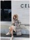 เช่าเสื้อโค้ทผู้หญิง รุ่น  Plaid Tortilla-Flint Duffle Coats 906GCL452FABR