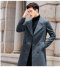 เช่าเสื้อโค้ชผู้ชาย  รุ่น  harcoal Long Coat  99MCL575FADG