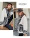 เช่าเสื้อโค้ทผู้หญิง รุ่น  Sherwin Willams Greek Villa & Jet Black Plaid Jacket  0912GCS649FAWH3XL1