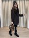 เช่าเสื้อโค้ทผู้หญิง รุ่น Fur Brunette Pea Coat 905GCL438FABRXL1