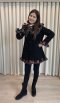 เช่าเสื้อโค้ทผู้หญิง  รุ่น *** Limited Edition ***  Pirate Black Single Breasted Coat	2107CL1191FABK1