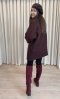 เช่าเสื้อโค้ทผู้หญิง  รุ่น Granita Red  Single Breasted Coat	2107GCL1186FAMX1