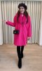 เช่าเสื้อโค้ทผู้หญิง  รุ่น Pink Cosmos Single Breasted Coat	2107GCL1094FAPK1