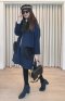 เช่าเสื้อกันหนาว รุ่น Dark Secret Blue Single Breasted Coat	2109GCL1631FANA1