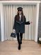 เช่าเสื้อโค้ทผู้หญิง  รุ่น  Darkest Hour Single Breasted Coat	2101MCL923FABK1