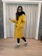 เช่าเสื้อกันหนาว รุ่น Candlelight Orange Duffle Hoodle Coat	2108GCL1446FAYE1