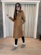 เช่าเสื้อโค้ทผู้หญิง รุ่น  Apple Cinamon Fur Straight Coat 904GCL356FABRS1
