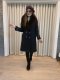 เช่าเสื้อโค้ทผู้หญิง รุ่น  Pirate Black Swing Double Breasted Velvet Coat  905GCL398FABKM1
