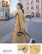 เช่าเสื้อโค้ทผู้หญิง รุ่น   Canary Yellow Coat 	0911GCL632FAYEL1