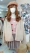 เช่าแจ็คเก็ตเฟอร์ รุ่น Fur Faux Naked Peach Jacket	905GJF378FABR