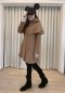 เช่าเสื้อโค้ทผู้หญิง รุ่น  Apple Cinamon Cape Coat 904GCL372FABRS1