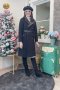 เช่าเสื้อกันหนาว รุ่น  Anthracite Black Double Breasted Coat	2107GCL1379FABK1