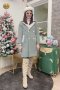 เช่าเสื้อโค้ทผู้หญิง รุ่น Beryl Green Straight Coatt	902GCL039FAGNXL1