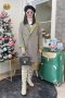 เช่าเสื้อโค้ทผู้หญิง รุ่น   Verdant Green Double Breasted Pea Coat	902GCL051FAGYXL1