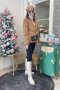 เช่าเสื้อโค้ทผู้หญิง  รุ่น  Apple Cinnamon Fur Coat	2103GCF1016FABR1