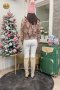 เช่าเสื้อโค้ทผู้หญิง  รุ่น  Rosa Salvaje Fur Coat	2103GCF1045FAPK1