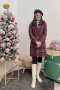 เช่าเสื้อโค้ทผู้หญิง  รุ่น Christmas Party Double Breasted Coat	2107GCL1129FAMX1