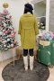 เช่าเสื้อโค้ทผู้หญิง  รุ่น Canary Yellow Dress Coat	2107GCL1151FAYE1