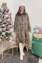 เช่าเสื้อกันหนาว รุ่น  Tiger Brown Single Breasted Coat	2109GCT1599FAMX1