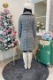 เช่าเสื้อโค้ทผู้หญิง  รุ่น Black and White Plaid Single Breasted Coat	2107CL1199FAMX1