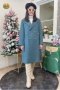 เช่าเสื้อโค้ทผู้หญิง  รุ่น Quetzel Green Double Breasted Coat	2107GCL1247FAGN1