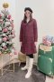 เช่าเสื้อกันหนาว รุ่น  Raspberry Radlance Single Breasted Coat	2107G1268FARE1