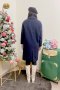 เช่าเสื้อโค้ทผู้หญิง  *** Limited Edition *** รุ่น Estate Blue Single Breasted Coat	2107GCL1291FANA1