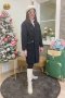เช่าเสื้อโค้ทผู้หญิง  รุ่น    Bellwether Blue Single Breasted Coat	2107GCL1324FANA1