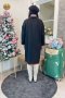 เช่าเสื้อโค้ทผู้หญิง  รุ่น    Harry Potter Anthracite Black Single Breasted Coat	2107GCL1325FABK1