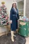 เช่าเสื้อกันหนาว รุ่น  Bellwether Blue Single Breasted Coat	2107GCL1343FANA1