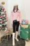 เช่าเสื้อกันหนาว รุ่น Tickled Pink Rabbit Fur Coat	2108GCF1402FAPK1