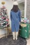 เช่าเสื้อกันหนาว รุ่น Ashleigh Blue Single Breasted Coat	2108GCF1428FABL1