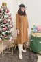 เช่าเสื้อกันหนาว รุ่น Apple Cinamon  Single Breasted Coat	2108GCL1433FABR1