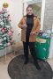 เช่าเสื้อกันหนาว รุ่น Brown Chanterelle Single Breasted Coat	2109GCL1641FABR1