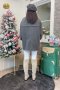 เช่าเสื้อกันหนาว รุ่น  Glacier Gray Double Breasted Coat	2108GCL1509FAGY1