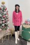 เช่าเสื้อกันหนาว รุ่น  Knockout Pink Double Breasted Coat	2108GCL1512FAPK1