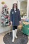 เช่าเสื้อกันหนาว รุ่น  Poppy Seed Double Breasted Coat	2108GCL1520FAGY1