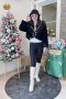 เช่าเสื้อกันหนาว รุ่น  Black Beauty Double Breasted Coat	2108GCL1521FABK1